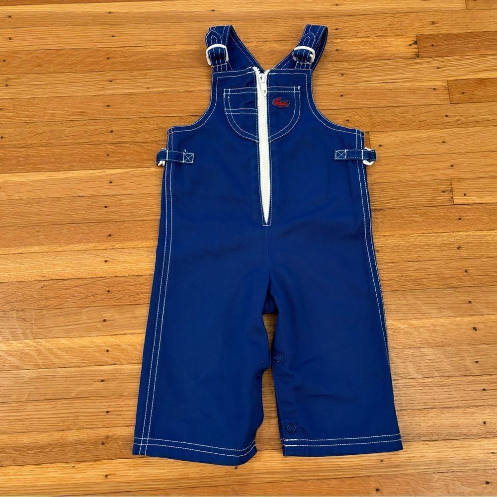 IZOD Lacoste Vintage Blue Overalls